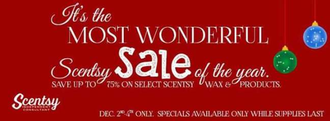It's the Most Wonderful Scentsy Sale of the Year!