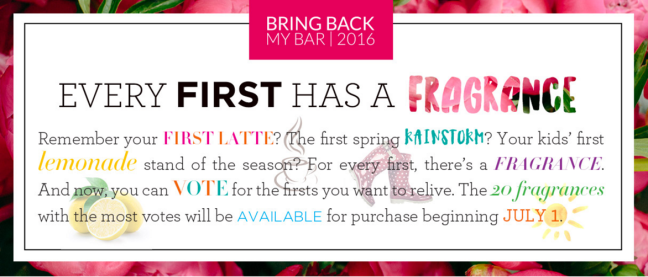 Scentsy's 2016 Bring Back My Bar!
