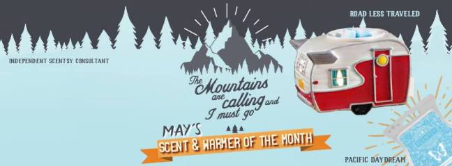 Scentsy's May 2016 Scent & Warmer of the Month!